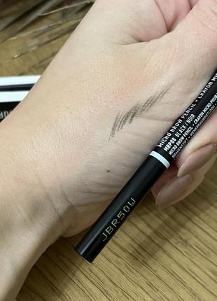 Nyx professional makeup micro brow pencil/ карандаш-щетка для бровей/4 фото