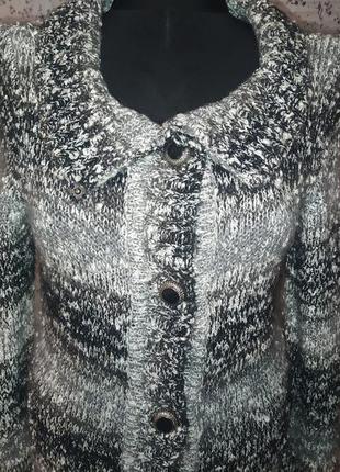 Кардиган-пальто с карманами,в серых тонах 46р.cato5 фото