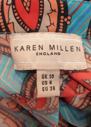 Шелковая футболка блуза karen millen2 фото