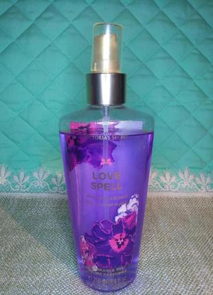 Спрей для тела victorias secret love speel