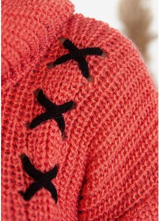 Зимний вязаный свитер производства турция, размер 42-484 фото