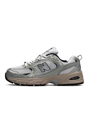 Мужские кроссовки new balance 530 silver beige men’s premium