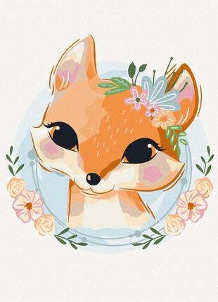 Картина за номерами лисичка сестричка kbs0101