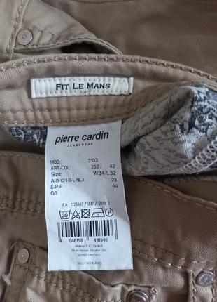 Чинос брюки бежевые мужские pierre cardin vintage premium р 34/32 джинсы штаны10 фото