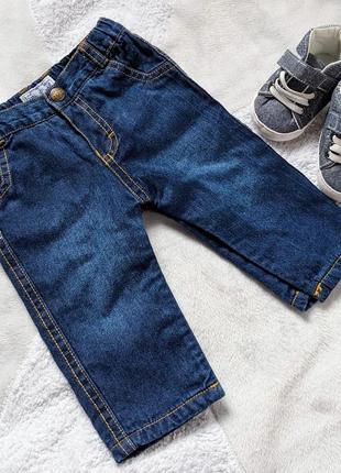 Стильные джинсы детские 2-4 месяца