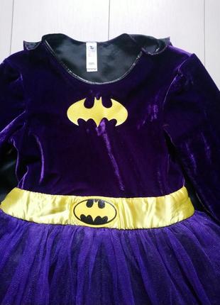 Карнавальна сукня бетман batman з накидкою4 фото