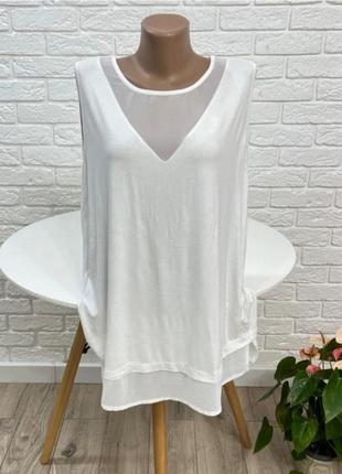 Блузка блуза  натуральная ткань вискоза р 50-52 бренд "bonprix"
