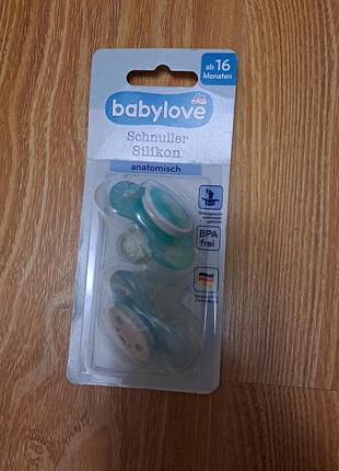 Соски пустышки babylove 2шт.