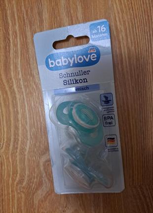 Соски пустышки babylove 2шт.