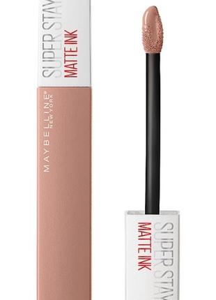 Очень стойкий матовый блеск от maybelline.