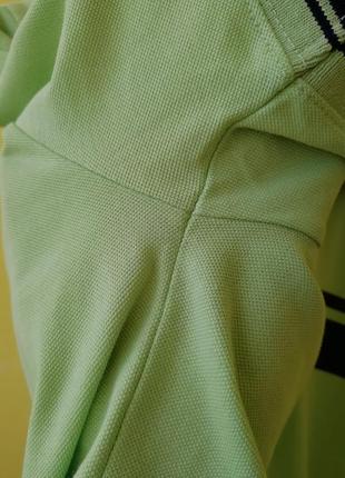 Світло-зелена натуральна футболка поло lc waikiki котон бавовна7 фото