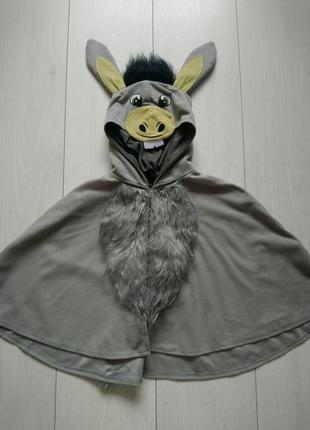 Карнавальний костюм накидка ослик donkey cape