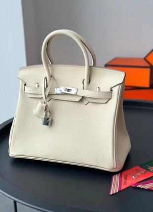 Молочная сумка hermes birkin4 фото