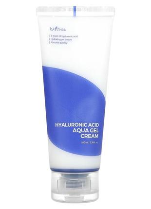 Гель-крем увлажняющий гиалуроновый isntree hyaluronic acid aqua gel cream 100 мл1 фото