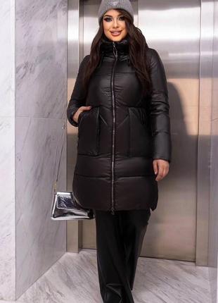 Женская зимняя  куртка большого  размера: s,m,l,xl,xxl2 фото