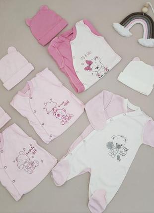Комплект для новорожденного набора ( человечек + шапочка )