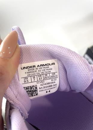 Жіночі легкі бігові кросівки under armour charged 41 розмір6 фото