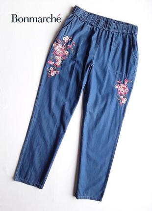 Классные джинсы с вышивкой от bonmarche1 фото