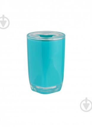 Держатель для зубных щеток axentia graz бирюзовый 128551 2407