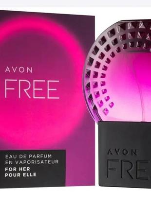 Avon free, 50 мл женская парфюмерная вода эйвон фри1 фото