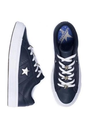 Шкіряні кеди мокасіни converse4 фото