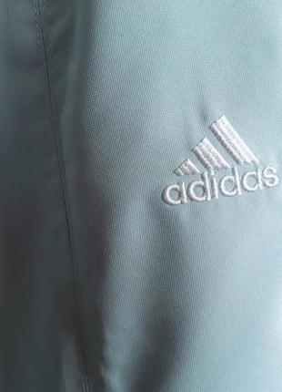 Фирменные спортивные штаны укороченные брюки капри - adidas originals s-m8 фото