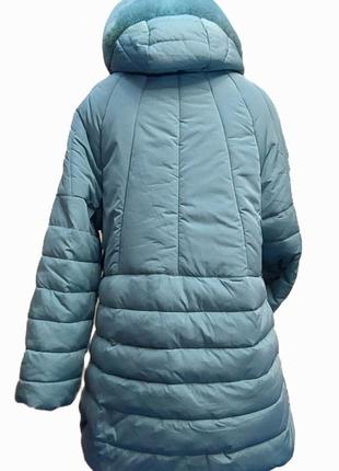 🇮🇹 пуховик з верблюжою вовною. 58 розмір італія. зимова куртка2 фото