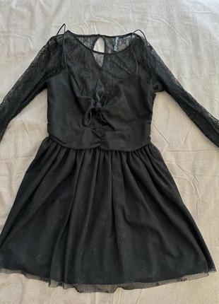 Сукня zara s чорна міні