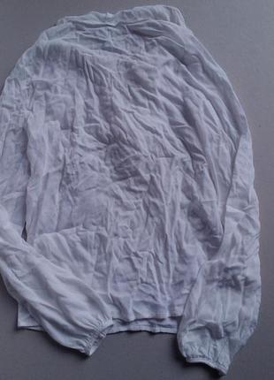 Белая блузка stradivarius6 фото