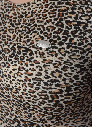 Боди с леопардовым принтом4 фото