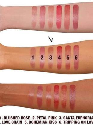 Тінт для губ та щік charlotte tilbury tinted love lip & cheek tint (santa euphoria) 10 ml5 фото