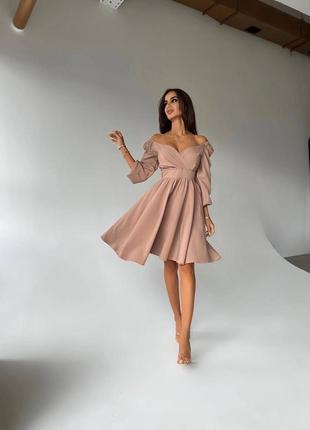 Стильна сукня ❤️ смарагдова сукня 🥰 плаття ❤️ коротка сукня8 фото