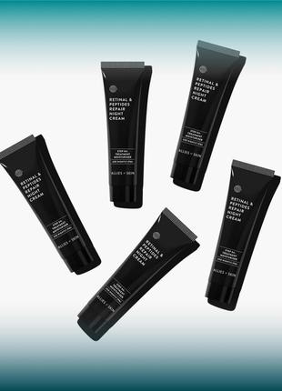 Миниатюры 12 мл allies of skin retinal & peptides repair night cream