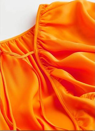 Новое атласное платье макси h&m длинное сатиновое платье атлас сатин9 фото