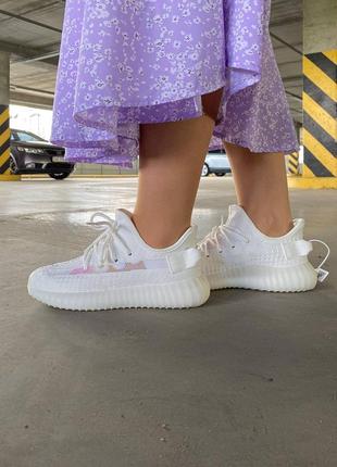 Кроссовки adidas yeezy boost 350 v2 triple/white10 фото