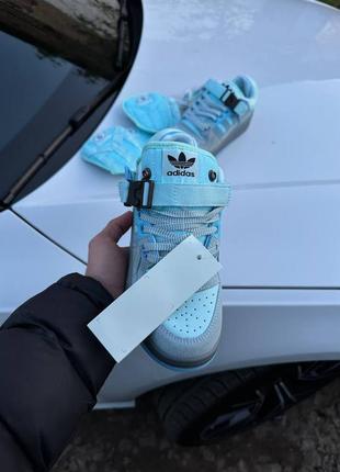 Кроссовки adidas forum bad bunny blue