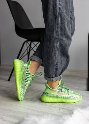 Кросівки adidas yeezy 350 повний рефлектив3 фото