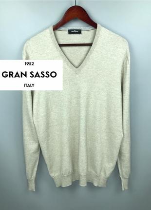 Gran sasso cotton cashmere джемпер кашемір