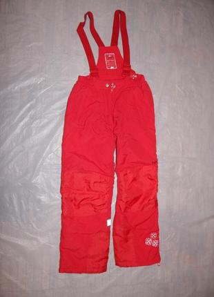 134-140, полукомбинезон лыжные штаны, fix by lindex, швеция