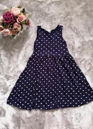 Легенький сарафанчик h&m на 4-6 лет