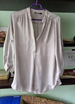 Блуза блузон удлиненная2 фото