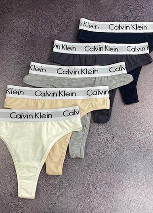 Набір жіночих стрингів calvin klein6 фото