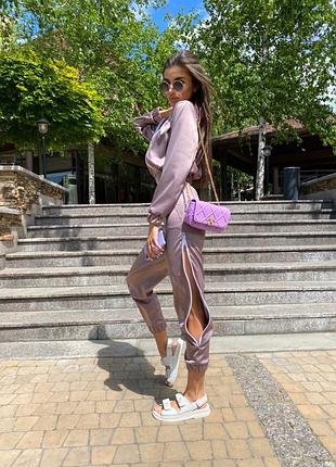 Бомбовий костюмчик спортивний літній прогулянковий