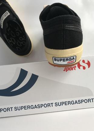 Детские черные кеды,сникерсы,кроссовки superga 35розмір. 2750 panatta.оригінал.6 фото