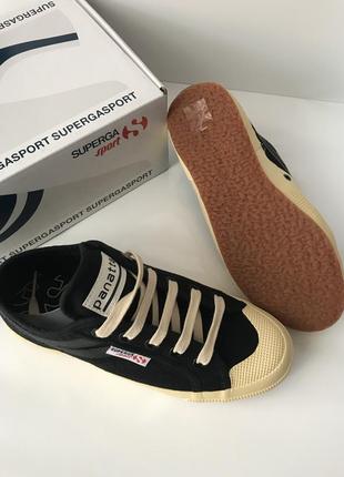 Дитячі чорні кеди,снікерси,кросівки superga 35розмір. 2750 panatta.оригінал.8 фото