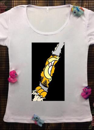 Жіночі футболки з принтом - гарфілд4 фото