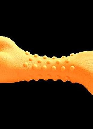 Игрушка animall grizzzly косточка, размер 11х4.7х4 см, цвет оранжевый