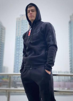 Костюм nike tech fleece black