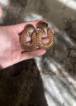 Сережки сережки у вигляді ананаса asos zara