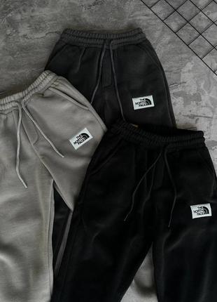 Мужские теплые брюки tnf из полара, высокое качество